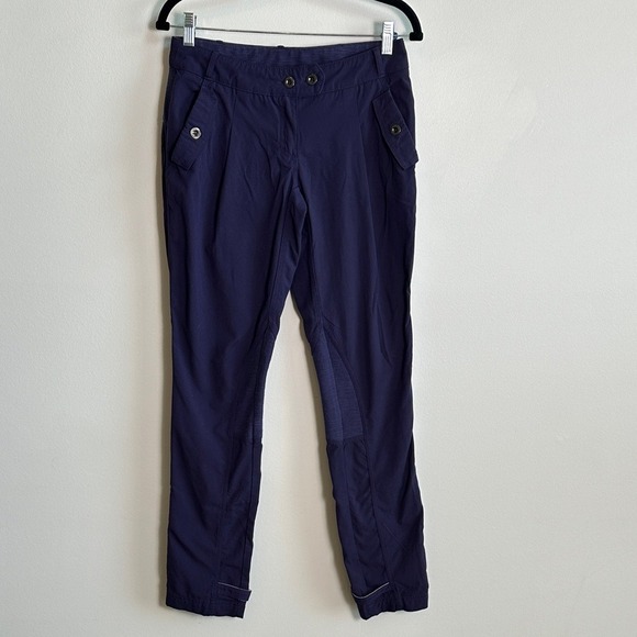 lululemon athletica Pants - LuLuLemon Womens Low Rise Breathable Cycling  Athleisure Active Pants‎ 6 Purple